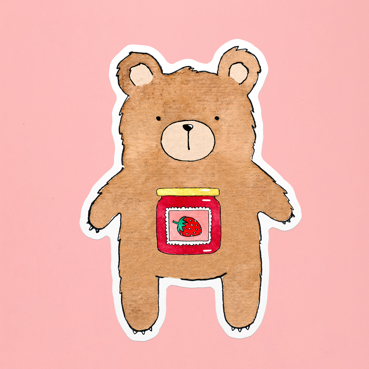 Jelly Bear sticker