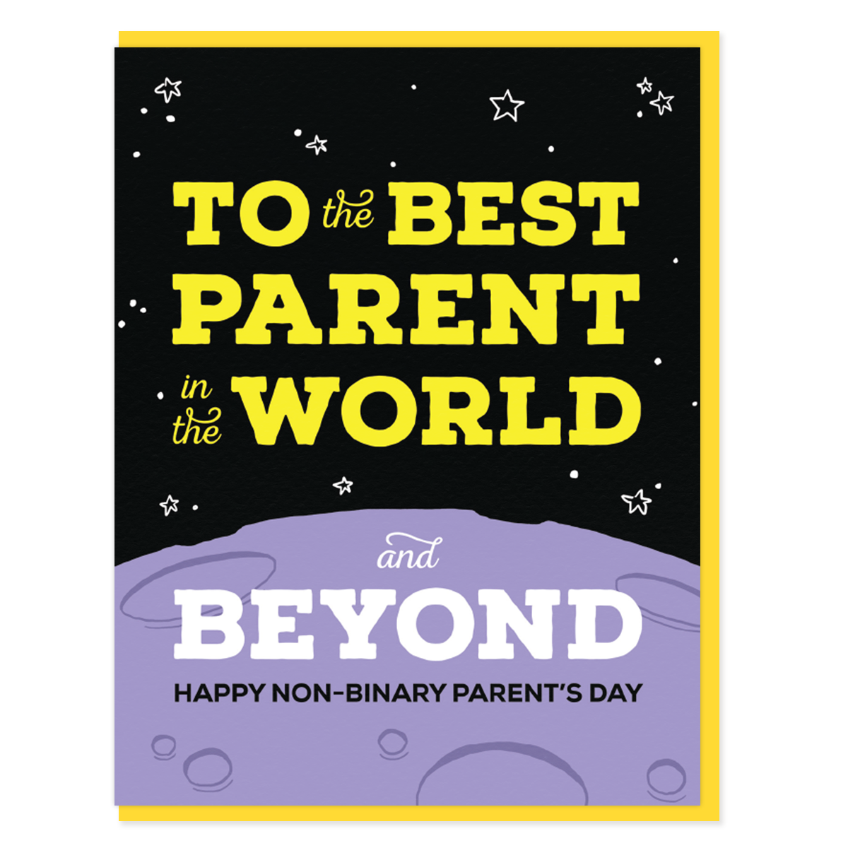Moon Parent's Day Card