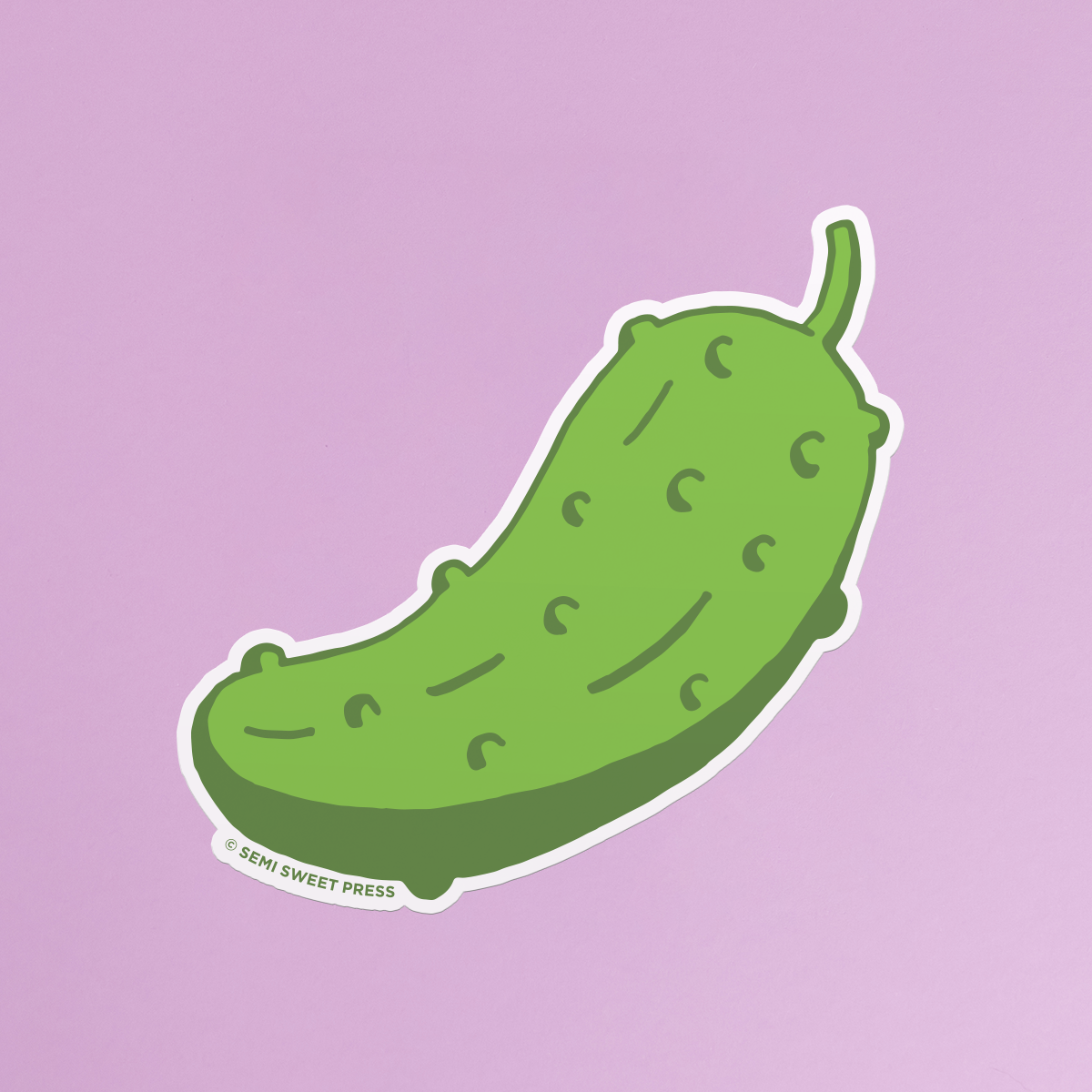 Pickle sticker