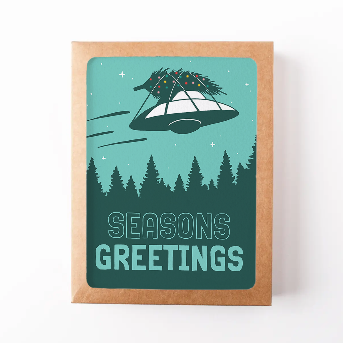 UFO Holiday Card