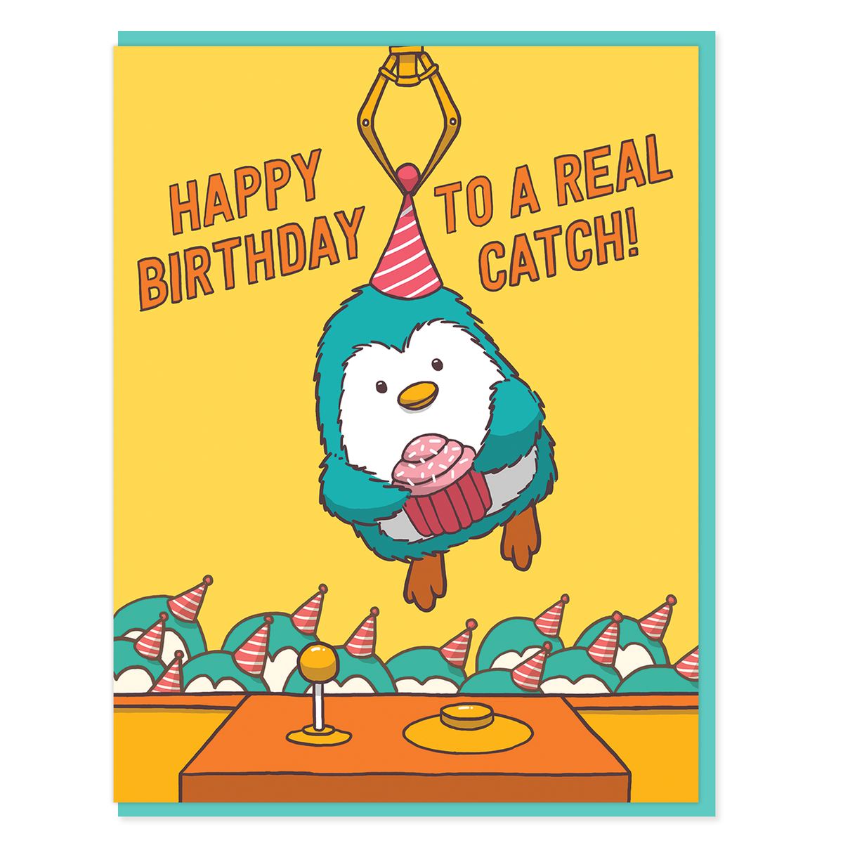 Claw Machine Birthday Card