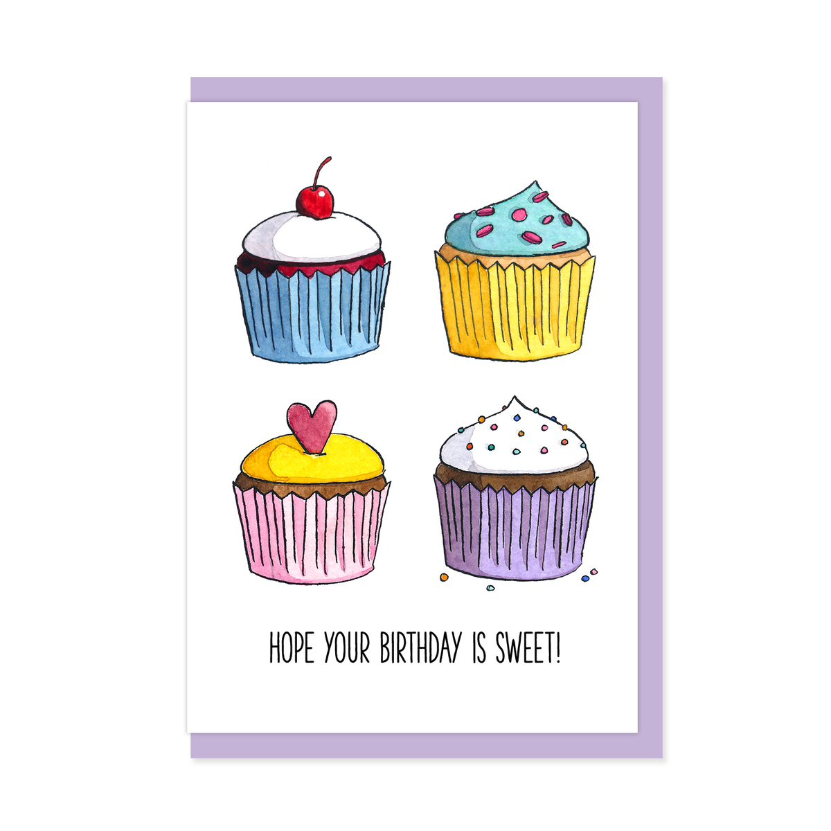 Cupcake Mini Card | Semi Sweet Press
