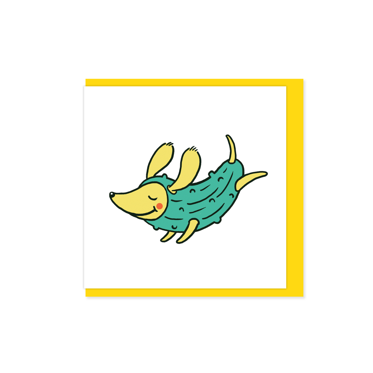 Pickle Dog Mini Card