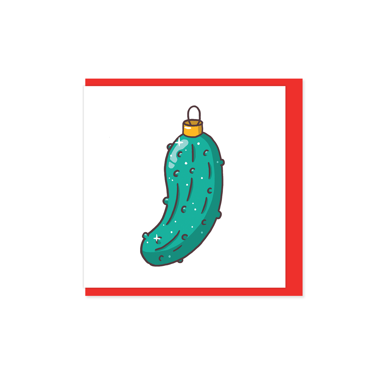 Holiday Pickle Mini Card