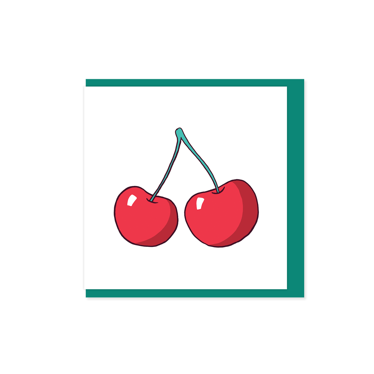 Cherries Mini Card