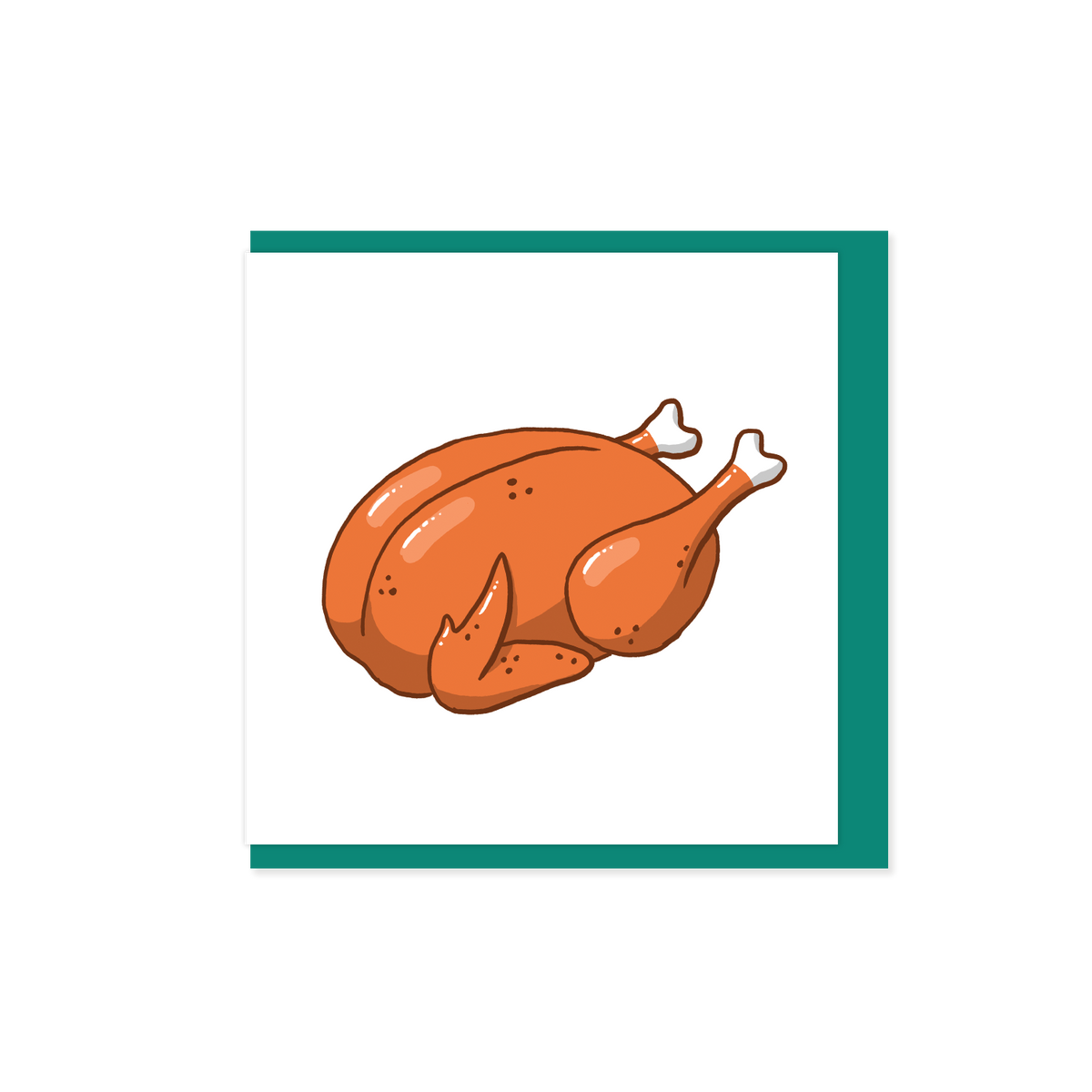 Roast Chicken Mini Card