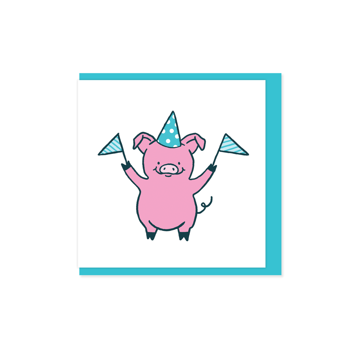 Party Pig Mini Card