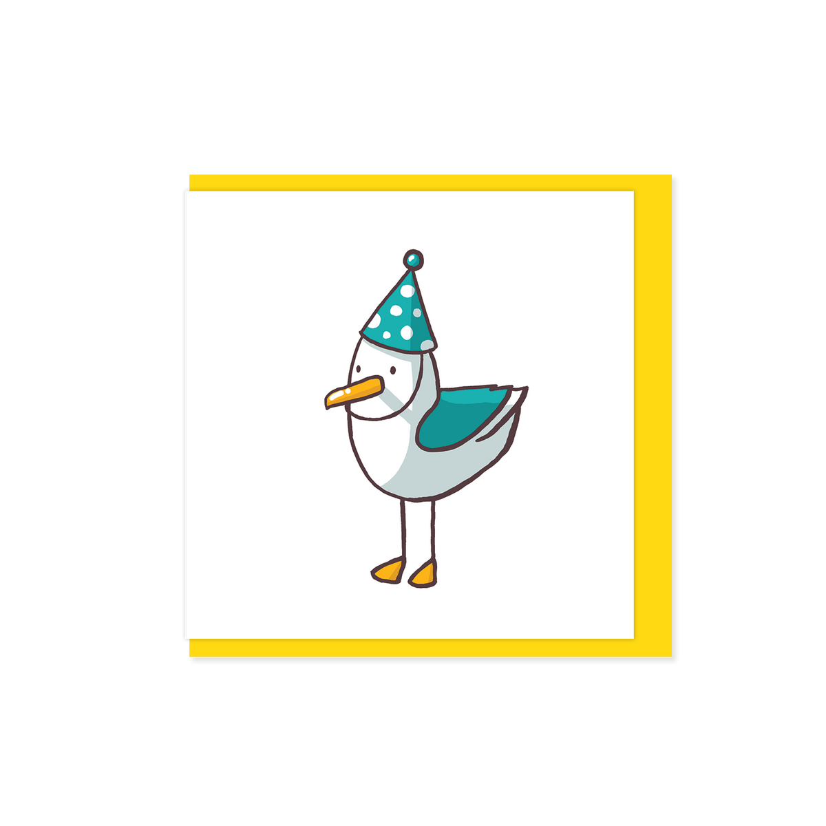 Birthday Gull Mini Card
