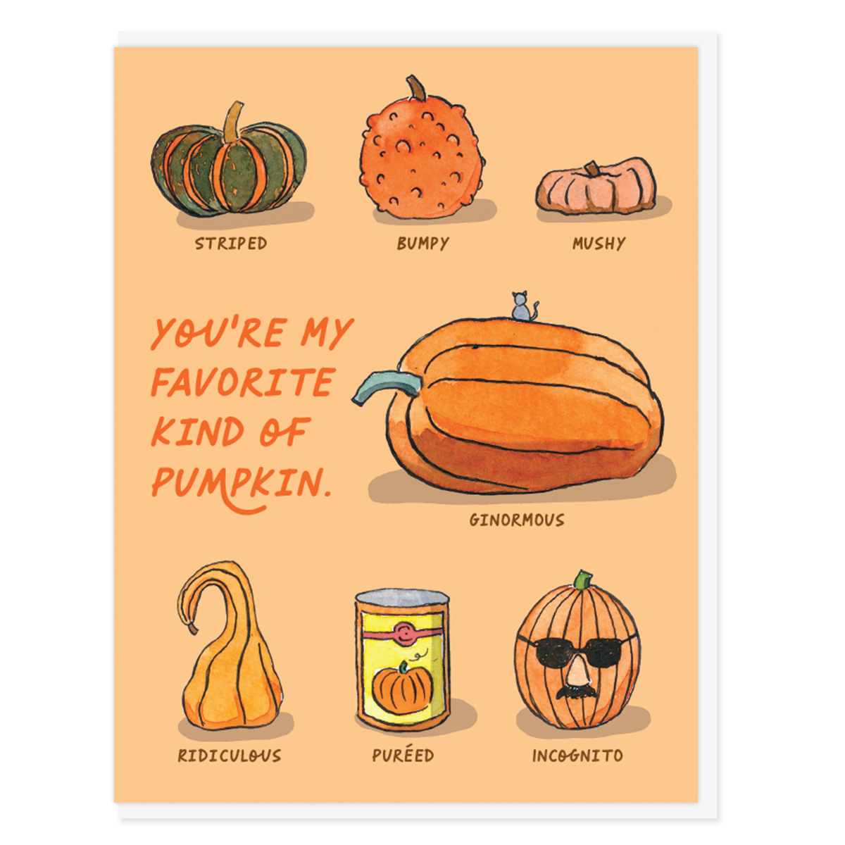 Favorite Pumpkin Card