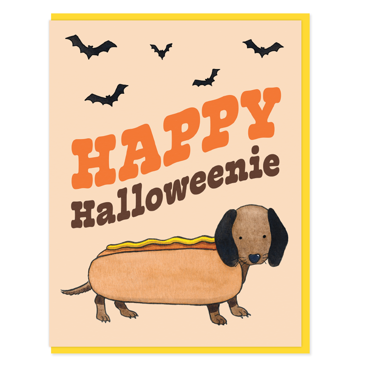 Halloweenie Card