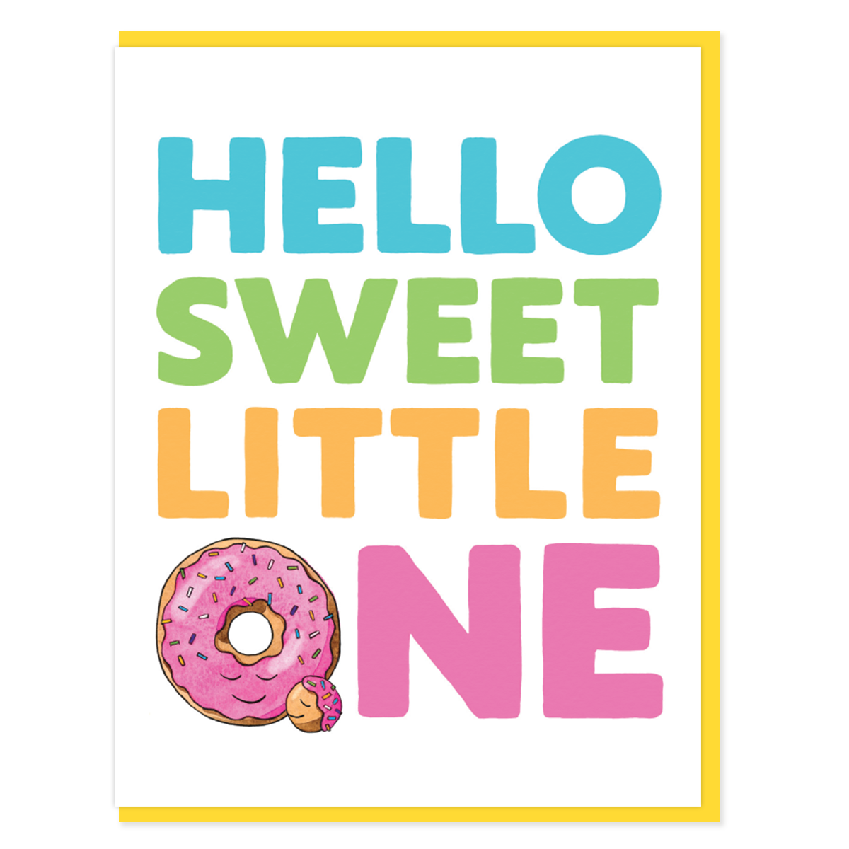 Donut Baby Card
