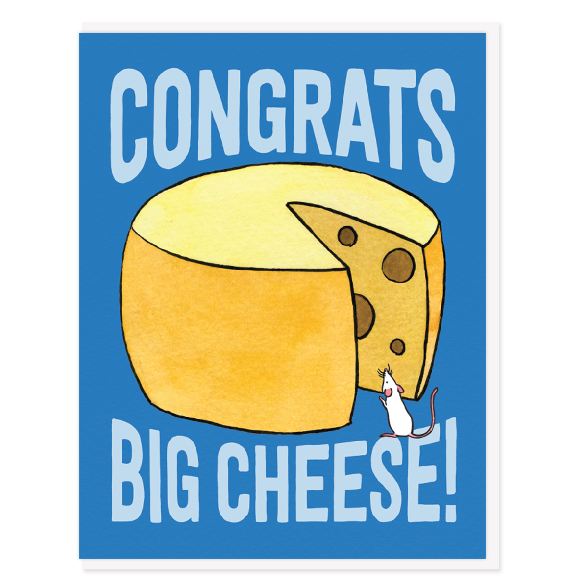 Congrats Big Cheese Card