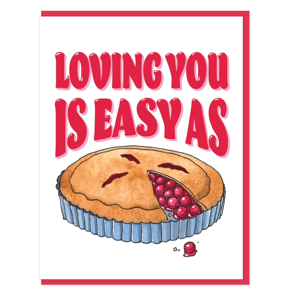 Easy as Pie Card | Semi Sweet Press