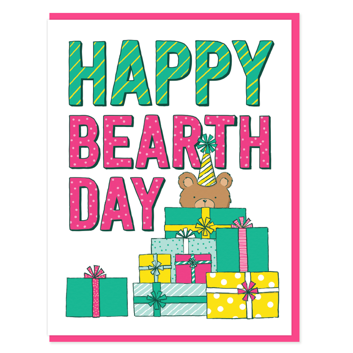 Happy Bearthday Birthday Card