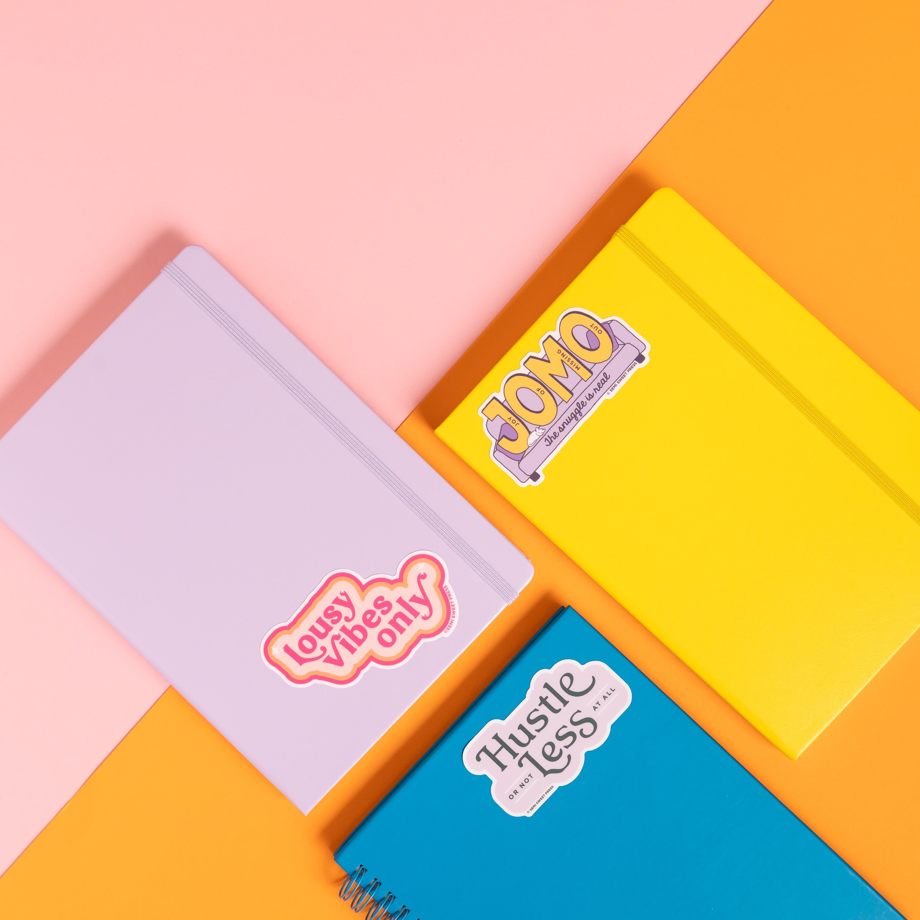 Lousy Vibes vinyl sticker